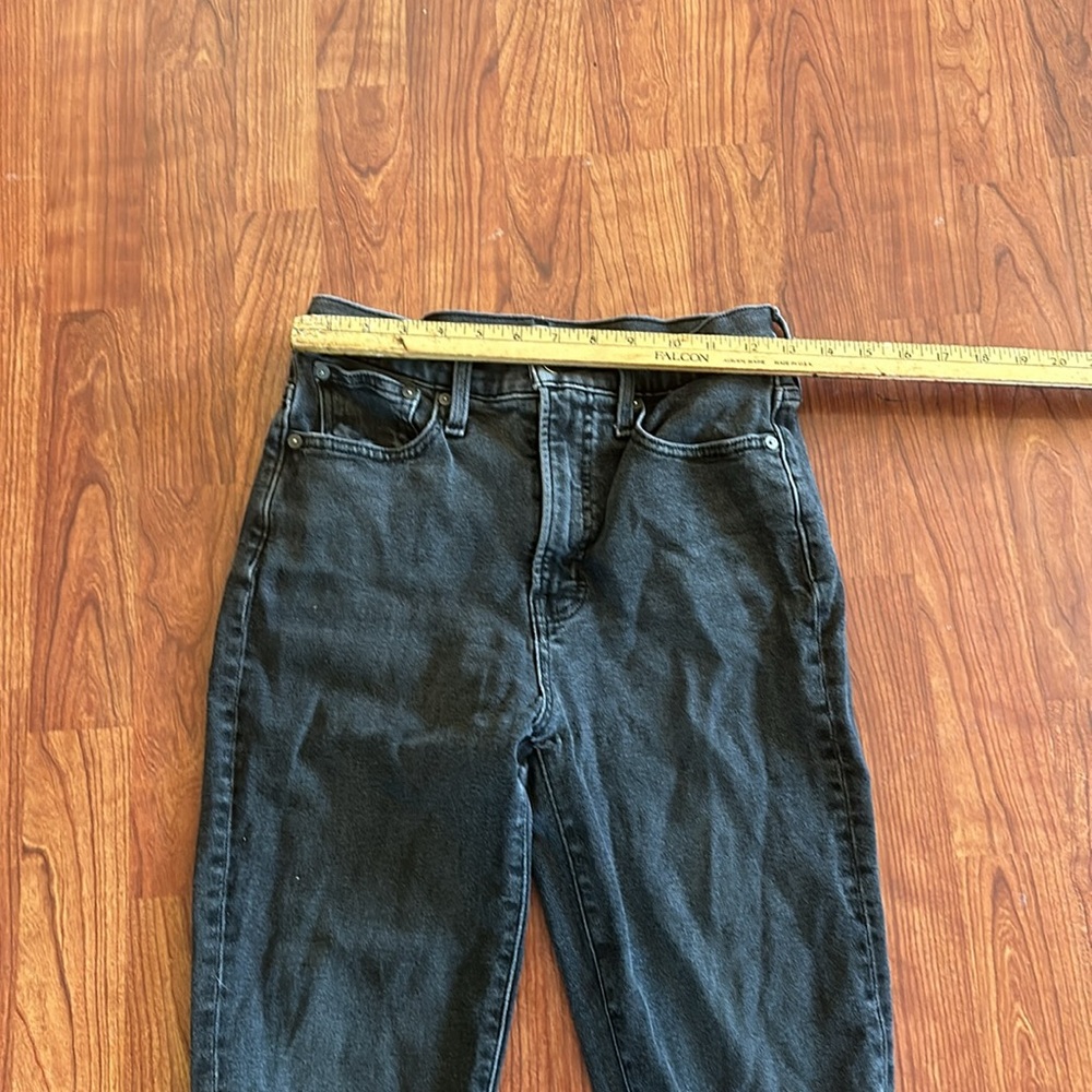 Madewell black jeans size 26. The perfect vintage Jean. - Picture 2 of 8